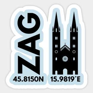 Zagreb Sticker